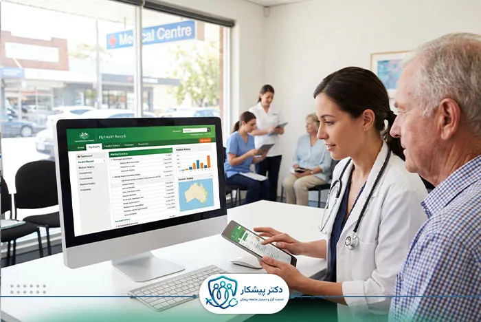 استفاده از پرونده‌های دیجیتال پزشکی (My Health Record)​