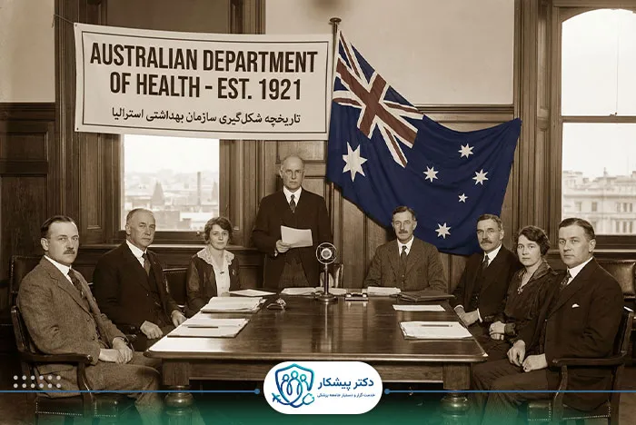 تاریخچه شکل‌گیری سازمان بهداشتی استرالیا