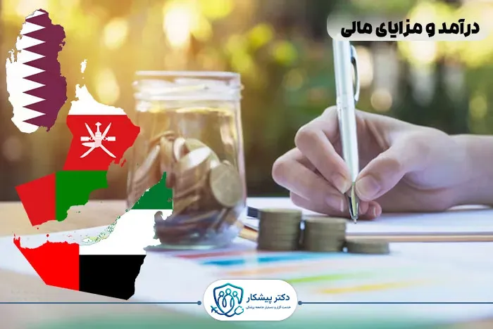 درآمد و مزایای مالی