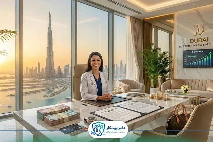 درآمد متخصص پوست و مو در دبی