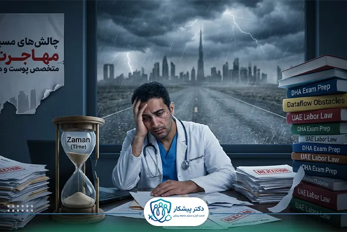 چالش‌های مسیر مهاجرت متخصص پوست و مو