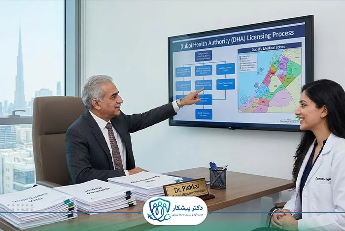 نقش دکتر پیشکار در مهاجرت متخصصان پوست و مو به دبی