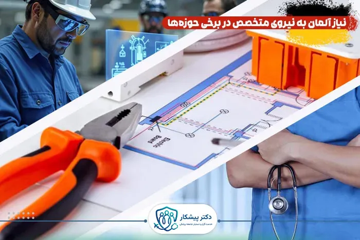 نیاز آلمان به نیروی متخصص در برخی حوزه‌ها