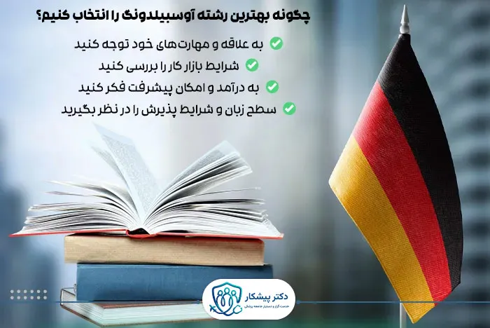 چگونه بهترین رشته آوسبیلدونگ را انتخاب کنیم؟