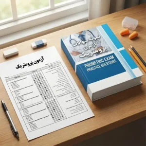 کتاب نمونه سوالات آزمون پرومتریک